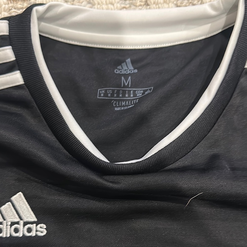Adidas Black and White Performance Jersey - Picture 3 of 4